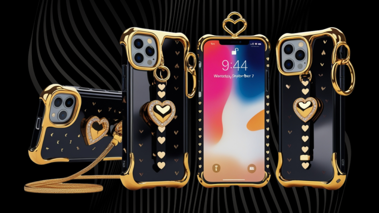iPhone 15 case with strap