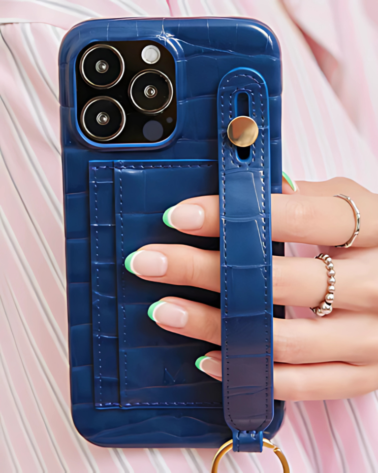 iPhone 15 case with strap